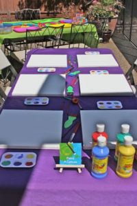 Rapunzel Themed Birthday Party Crafts