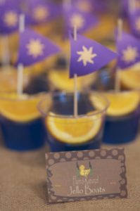 Rapunzel Themed Birthday Party Treats