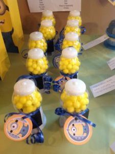 minions inspired party favors