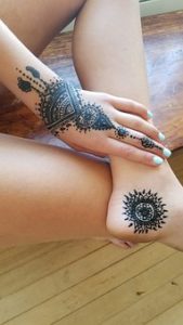 Exquisite Henna Tattoo