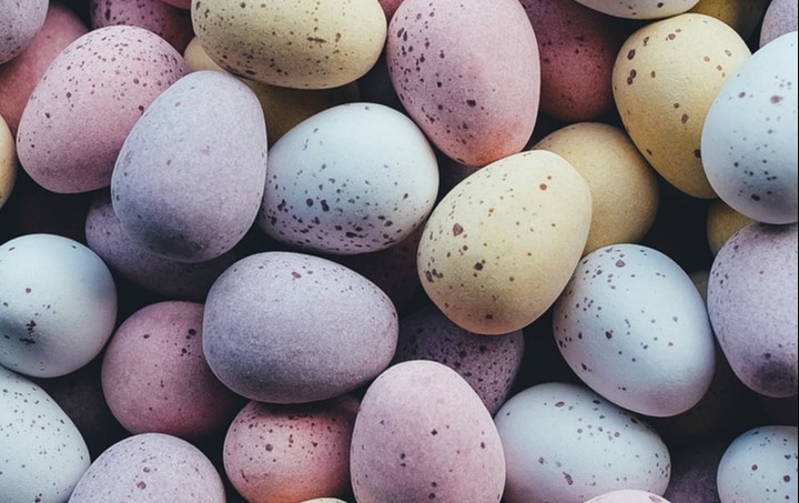 colored easter eggs for activities