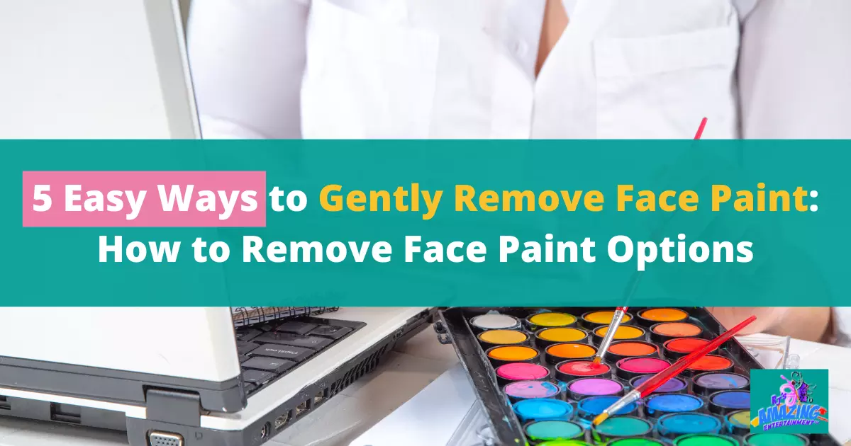 how to remove face paint